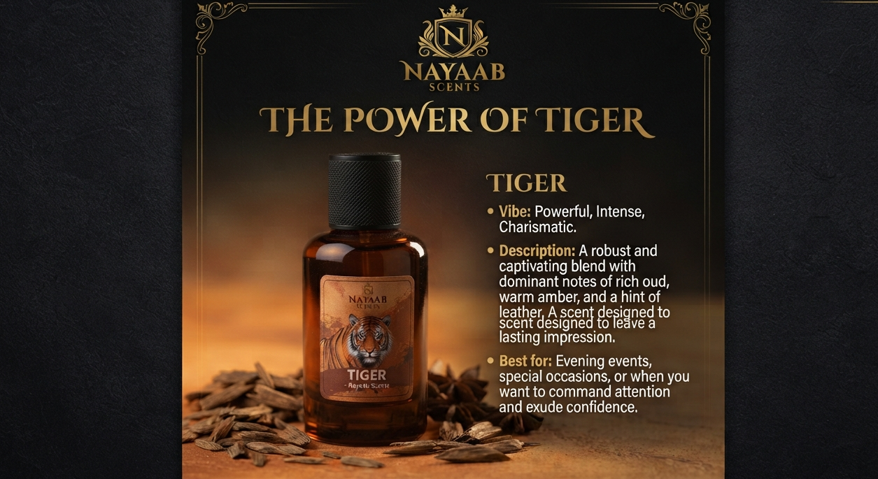 Tiger - Luxury Concentrated Attar | Nayaab Scents