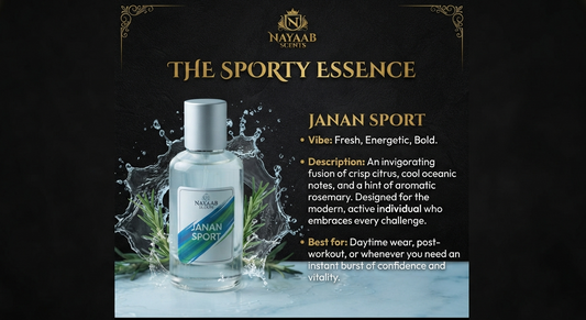 Janan Sport - Dynamic Fresh Attar | Nayaab Scents